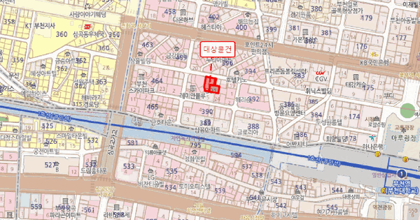 경기도 부천시 원미구 심곡동 391-4 대준블루온  5층 505호 미지정 경매 물건 이미지