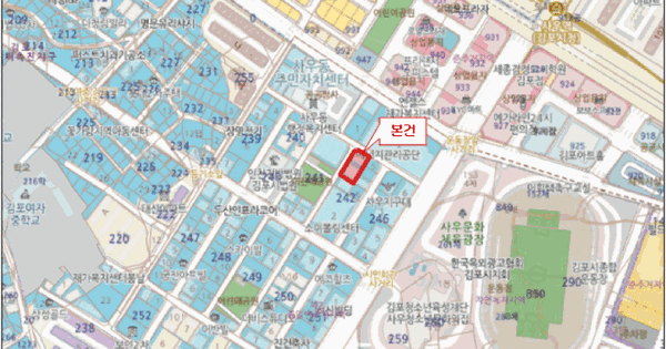 경기도 김포시 사우동 242 유현페라리움 2동 6층 601호 미지정 경매 물건 이미지