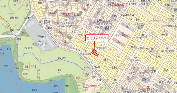 울산광역시 남구 야음동 391-3 1층 106호 미지정 경매 물건 이미지
