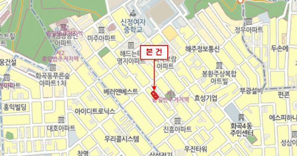 서울특별시 강서구 화곡동 820-7 더원  제3층 제304호 미지정 경매 물건 이미지