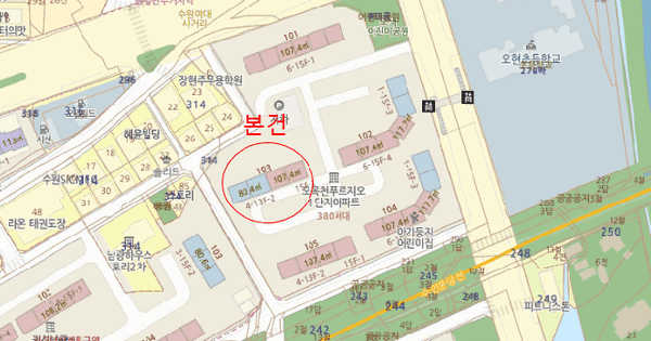 경기도 수원시 권선구 오목천동 951 오목천동 푸르지오 1단지 103동 12층1201호 미지정 경매 물건 이미지