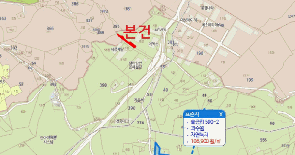 충청남도 천안시 서북구 성환읍 왕림리 389-3  미지정 경매 물건 이미지