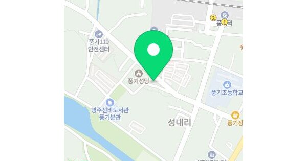 경상북도 영주시 풍기읍 성내리 185-9  미지정 경매 물건 이미지