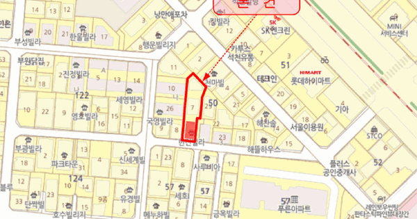 대전광역시 동구 용전동 50-7 에이동 3층301호 미지정 경매 물건 이미지