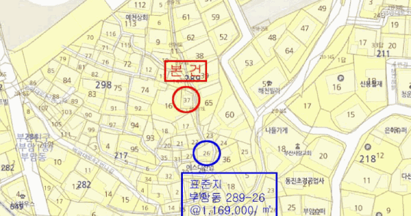 부산광역시 부산진구 부암동 289-37  미지정 경매 물건 이미지