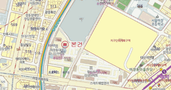 서울특별시 성동구 마장동 825 대성유니드아파트 103동 20층2004호 미지정 경매 물건 이미지