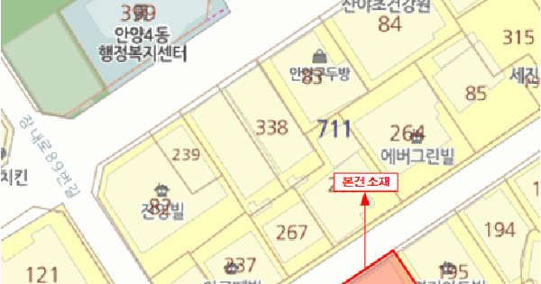 경기도 안양시 만안구 안양동 711-196 대유아트빌  3층301호 미지정 경매 물건 이미지