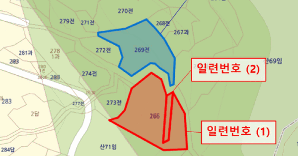 경상남도 통영시 평림동 266-1  미지정 경매 물건 이미지