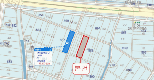부산광역시 강서구 봉림동 888-3  미지정 경매 물건 이미지