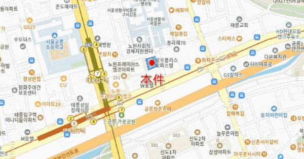 서울특별시 노원구 공릉동 670-11 로우폴리스  제지1층 제비102호 미지정 경매 물건 이미지