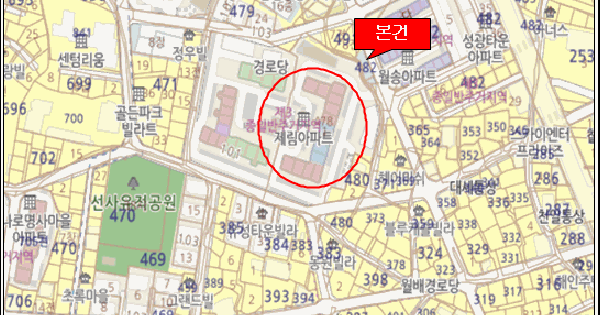 대구광역시 달서구 진천동 478-1 제림하나로아파트 101동 8층806호 미지정 경매 물건 이미지