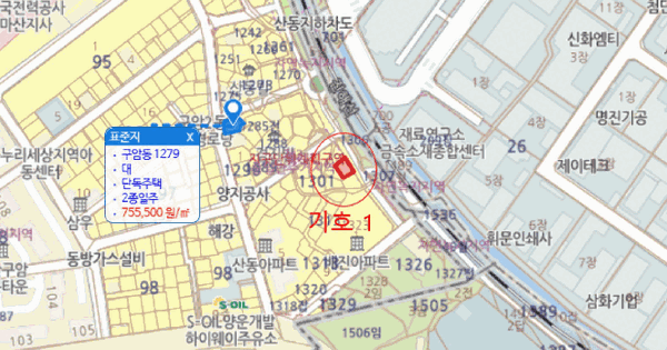 경상남도 창원시 마산회원구 구암동 1308  미지정 경매 물건 이미지