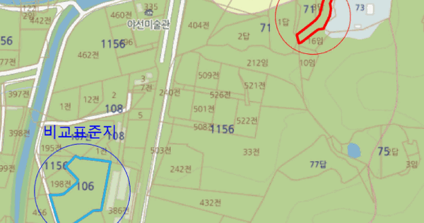 경상북도 경주시 남산동 72  미지정 경매 물건 이미지