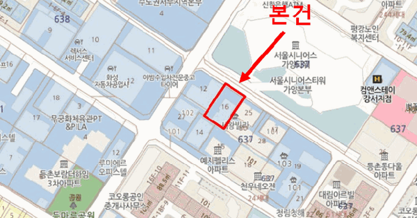 서울특별시 강서구 등촌동 637-16 아줄리움  제5층 제501호 미지정 경매 물건 이미지