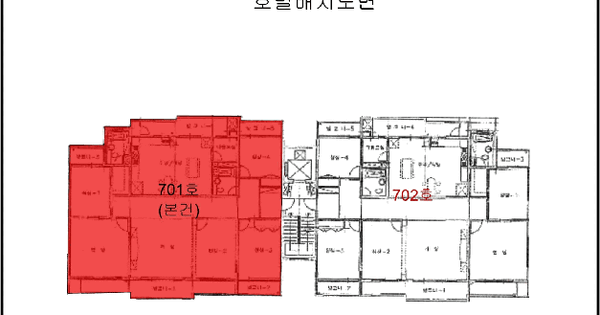 경기도 김포시 풍무동 740 장릉마을 102동 7층 701호 미지정 경매 물건 이미지