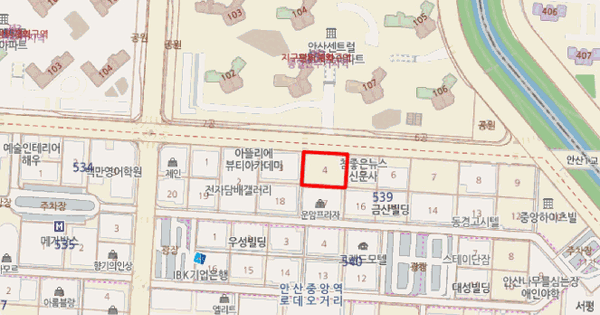 경기도 안산시 단원구 고잔동 539-4 휴지오오피스텔  11층1104호 미지정 경매 물건 이미지