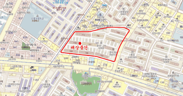 전북특별자치도 군산시 나운동 345 롯데아파트 110동 11층1106호 미지정 경매 물건 이미지