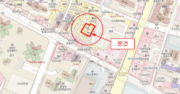 서울특별시 강동구 천호동 163-15 에스아이팰리스  6층603호 미지정 경매 물건 이미지