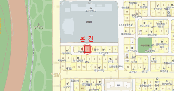 경기도 안산시 상록구 부곡동 694-2  지하층103호 미지정 경매 물건 이미지