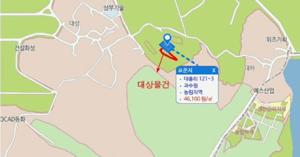 충청남도 천안시 서북구 성환읍 대홍리 산5  미지정 경매 물건 이미지
