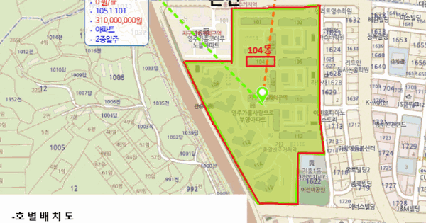 경상북도 영주시 가흥동 1620 영주가흥사랑으로부영아파트 104동 1층101호 미지정 경매 물건 이미지