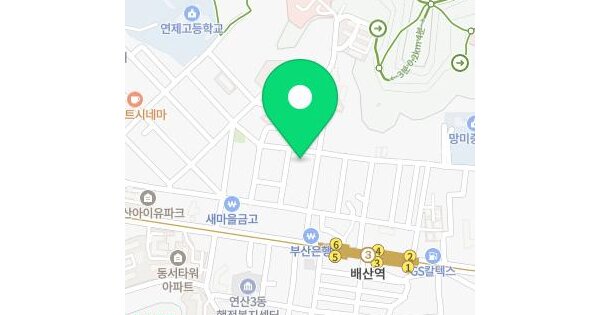 부산광역시 연제구 연산동 2130-44  미지정 경매 물건 이미지