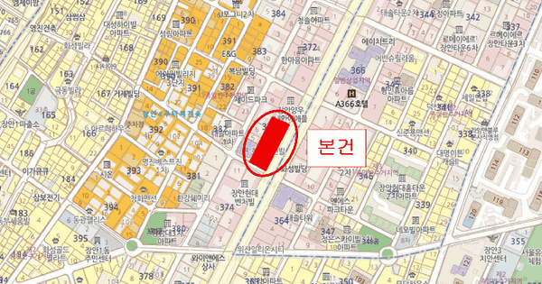 서울특별시 동대문구 장안동 373-3 현대썬앤빌601 제3층 제비321호 미지정 경매 물건 이미지