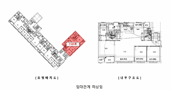 경기도 김포시 운양동 1331-1 한강신도시2차케이씨씨스위첸 107동 11층 1101호 미지정 경매 물건 이미지