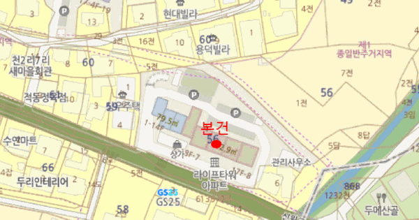 경기도 용인시 처인구 이동면 천리 56-4 라이프타워아파트  1층106호 미지정 경매 물건 이미지