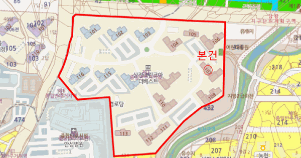 경기도 안성시 당왕동 584 안성당왕지구삼정그린코아더베스트 107동 2층203호 미지정 경매 물건 이미지