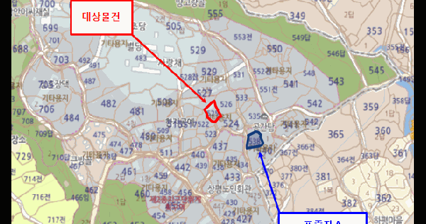 경상남도 하동군 악양면 평사리 525  미지정 경매 물건 이미지