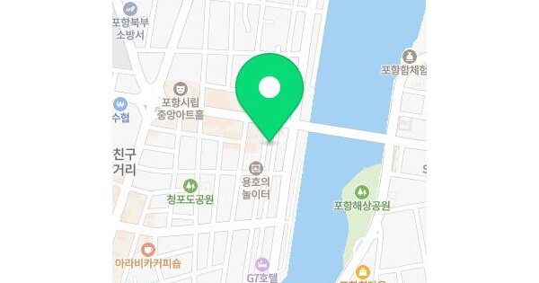 경상북도 포항시 북구 동빈2가 137-2  미지정 경매 물건 이미지
