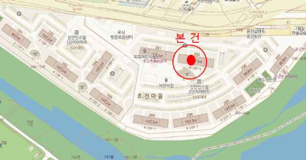 경기도 용인시 처인구 모현읍 일산리 671 효천마을신안인스빌 202동 13층1303호 미지정 경매 물건 이미지