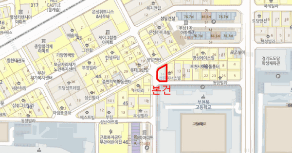 경기도 부천시 원미구 도당동 56-14 성원빌라  3층 301호 미지정 경매 물건 이미지