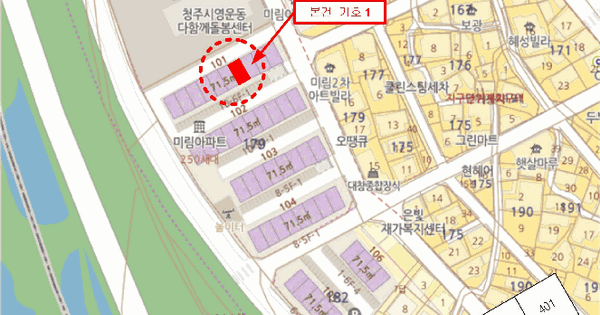 충청북도 청주시 상당구 영운동 179-11 미림아파트 1동 4층404호 미지정 경매 물건 이미지