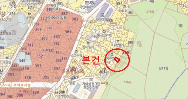 부산광역시 부산진구 가야동 386-46 한은파크빌 106동 1층101호 미지정 경매 물건 이미지