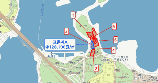 전북특별자치도 군산시 옥도면 무녀도리 210  미지정 경매 물건 이미지