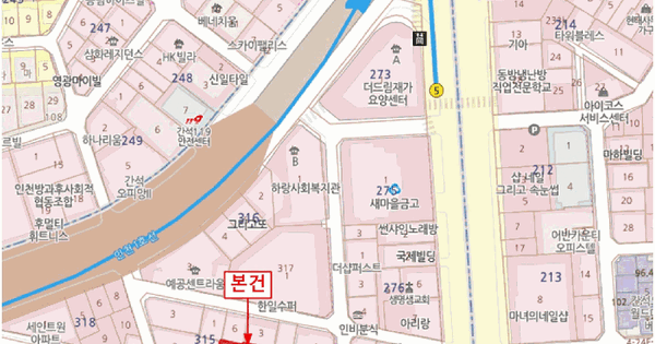 인천광역시 남동구 간석동 315-5 간석트인자리애  6층605호 미지정 경매 물건 이미지