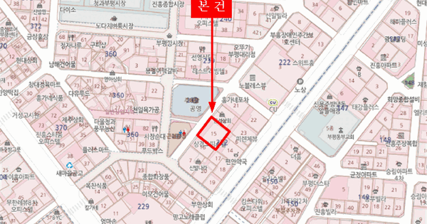 인천광역시 부평구 부평동 222-15 상경오피스텔  8층802호 미지정 경매 물건 이미지