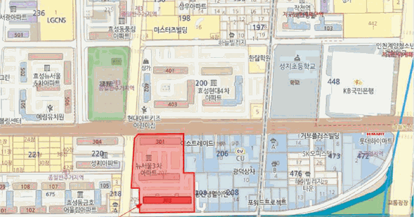 인천광역시 계양구 효성동 207-1 뉴서울3차아파트 303동 3층309호 미지정 경매 물건 이미지