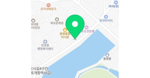 전남광주통합특별시 목포시 축복동1가 1-16  미지정 경매 물건 이미지