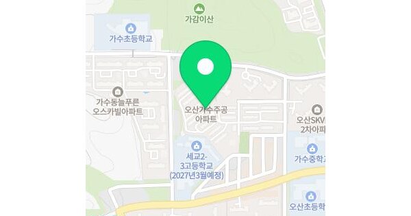 경기도 오산시 가수동 113 가수주공아파트 111동 4층407호 미지정 경매 물건 이미지