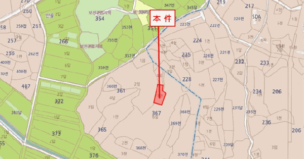 충청남도 천안시 동남구 성남면 화성리 367-3  미지정 경매 물건 이미지