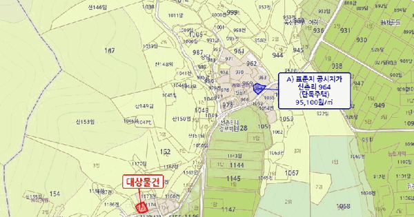 경상북도 청도군 이서면 신촌리 1177  미지정 경매 물건 이미지