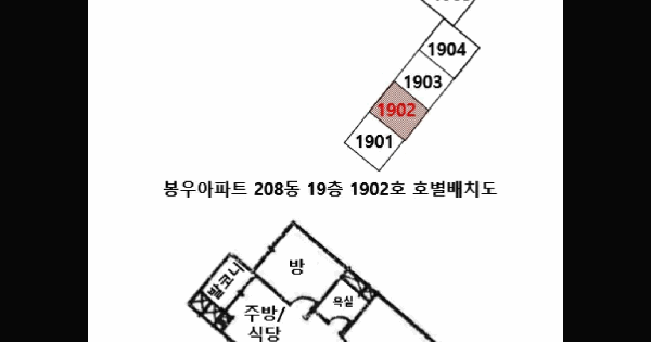 경상남도 양산시 평산동 568 봉우아파트 208동 19층1902호 미지정 경매 물건 이미지