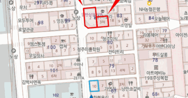 충청북도 청주시 상당구 북문로2가 81-3  미지정 경매 물건 이미지