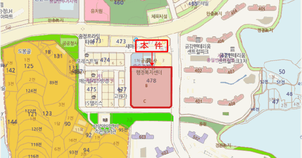경기도 군포시 도마교동 478 군포송정풍산리치안  1층씨120호 미지정 경매 물건 이미지