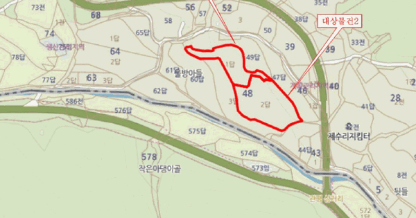 충청북도 괴산군 청천면 관평리 48-1  미지정 경매 물건 이미지