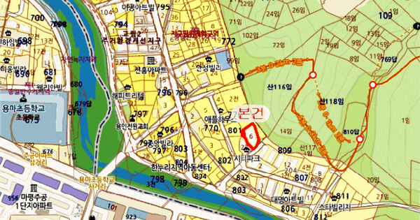 경기도 용인시 처인구 고림동 770-6 시티파크2차 101동 4층403호 미지정 경매 물건 이미지