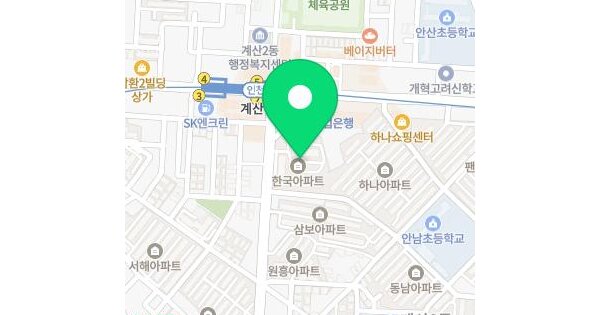인천광역시 계양구 계산동 355-1 한국아파트 101동 15층1508호 미지정 경매 물건 이미지